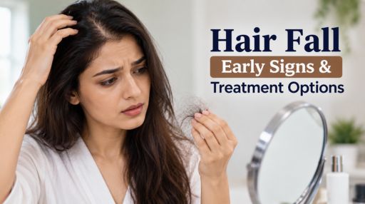 Hair Fall: Early Signs & Treatment Options