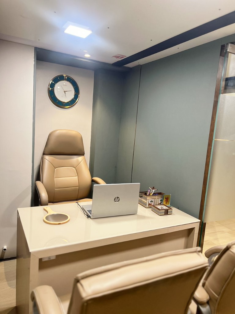 Private consultation desk at Wiora Wellness